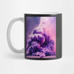 purple smoke Mug